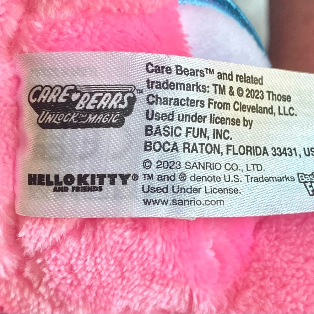Hello Kitty Dressed As Pink Cheer Bear Care Bears 9